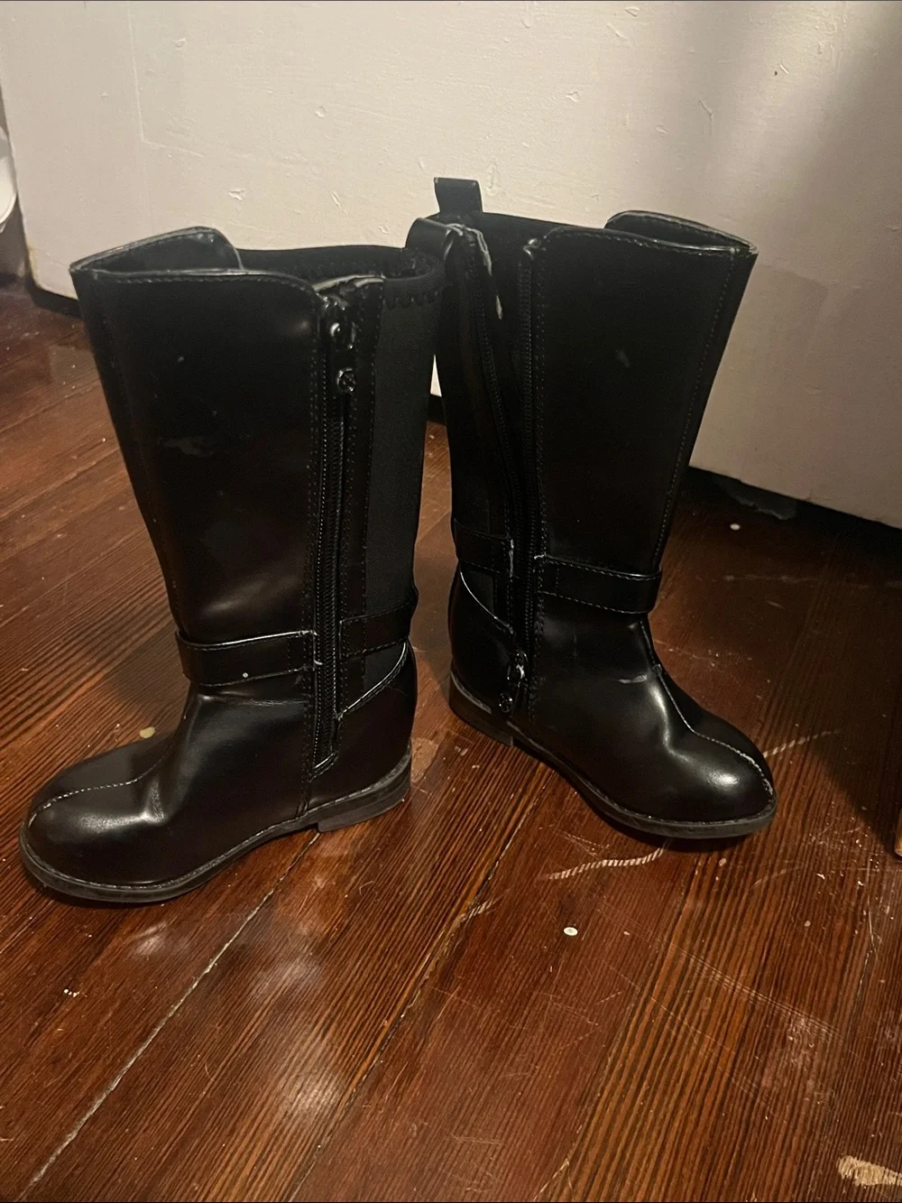 Michael Kors Toddler' MK Logo Charm Knee-High Boots
